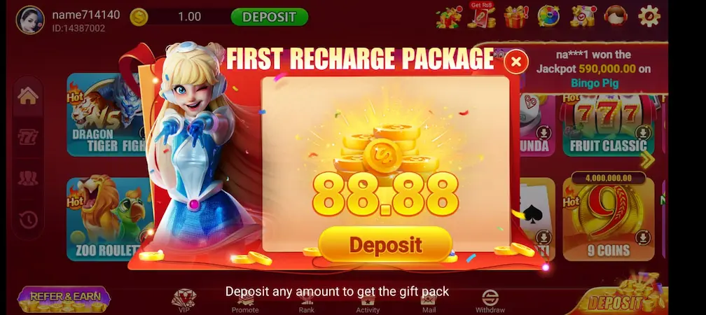 3Pattihot Game login