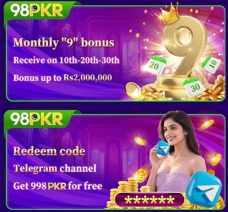 98PKR Game login