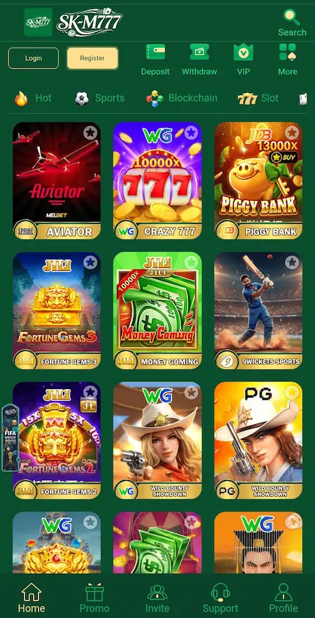 SK M777 Game download