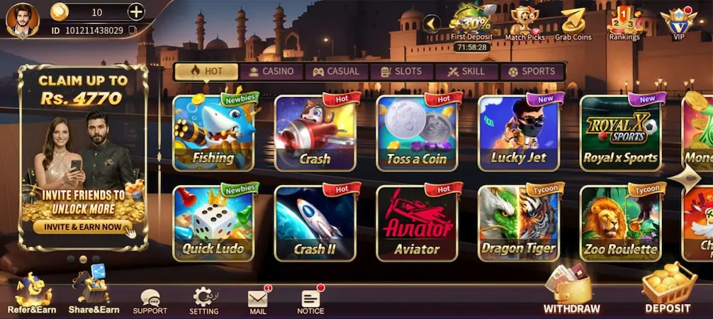 Royal X Casino Game APK